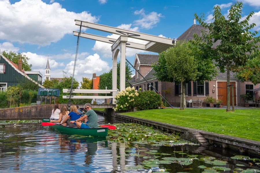 Amsterdam 5-Hour Guided Canoe Trip in the Wetlands - Windmills, Swimming, and the Paddle Back