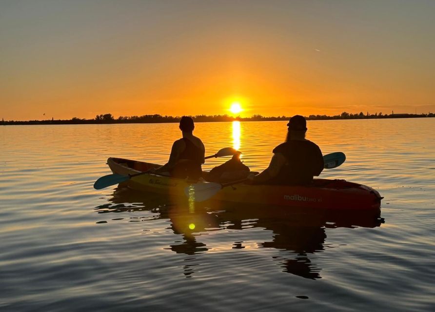Anna Maria Island and Bradenton: Sunset Kayak Dolphin Tour - The sunset finale