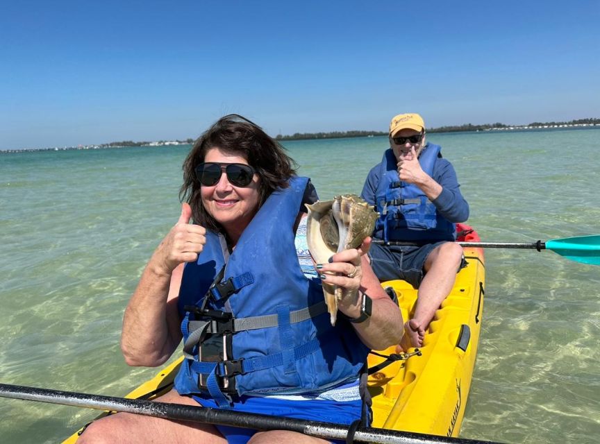 Anna Maria Island: The Island Kayak Tour - Snorkeling and swimming in the shallows