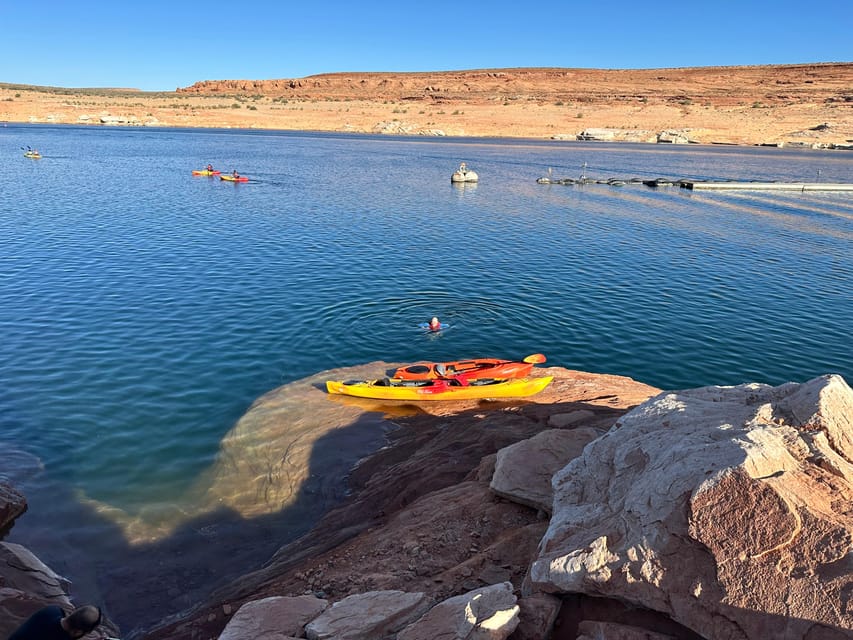 Antelope Canyon: Guided Kayaking & Swimming Tour - From Lake Powell’s open water to Antelope Canyon