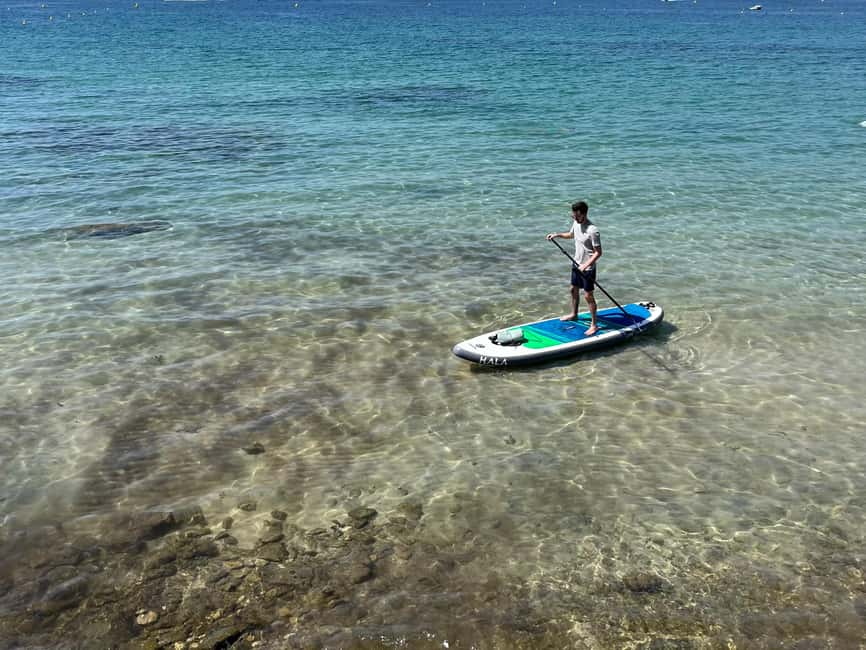 Antibes : 2-seat Paddle board Rental with photos & videos - Paddling your own route along the Riviera