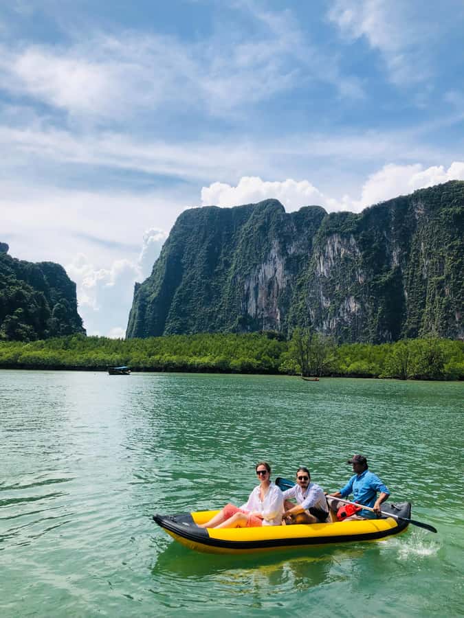 Ao Nang: James Bond & Hong Islands w/Canoeing by Speed Boat - Limestone viewpoints at Khao Maju and Khao Khien