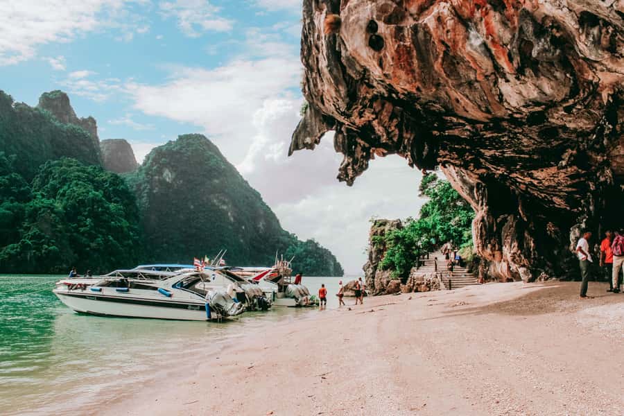 Ao Nang: James Bond & Hong Islands w/Canoeing by Speed Boat - Speedboat travel across Phang Nga Bay
