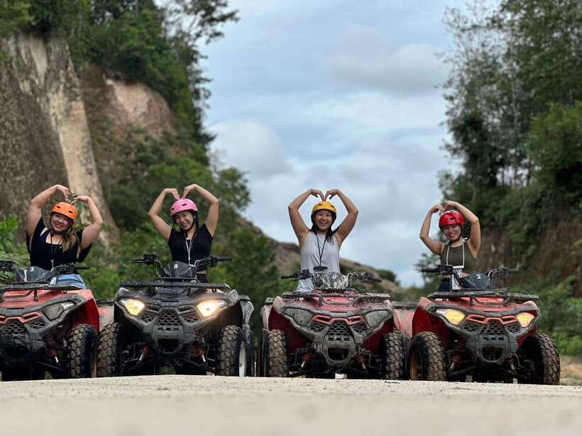 Ao Nang: Krabi kayaking and and ATV Extreme - Who will enjoy this combination