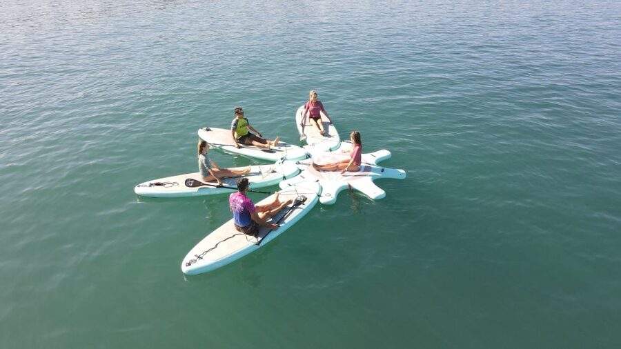Arguineguín: Stand-up Paddleboard Yoga Class with Instructor - What the class does for your body and mind