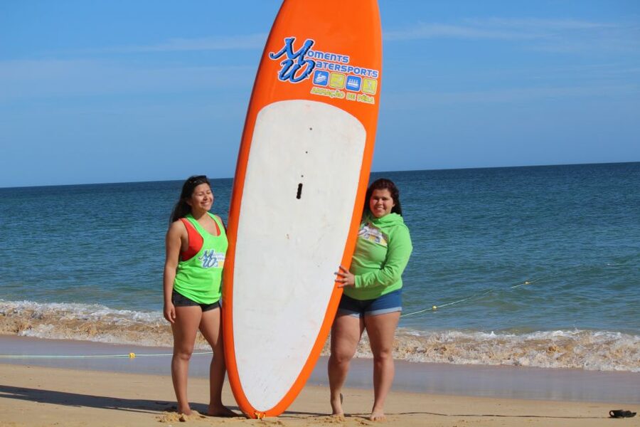 Armação de Pêra: Stand Up Paddle Hire - Seeing the cliffs and caves from board height