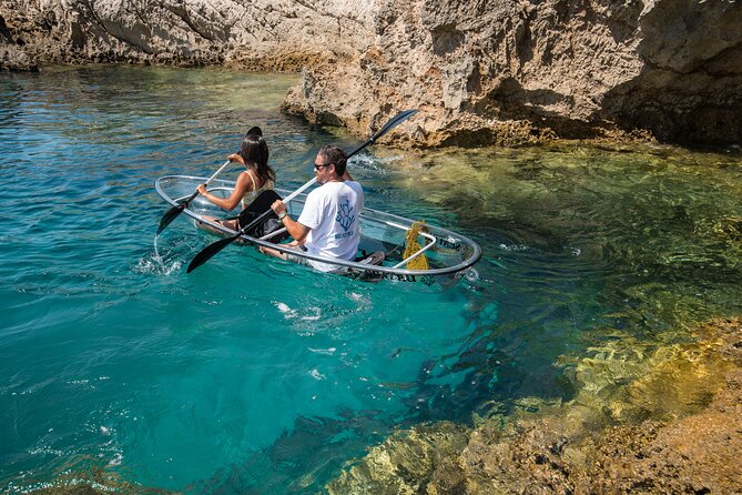 Arrábida: Guided Transparent Kayaking Tour - The first 10 minutes: safety before scenery
