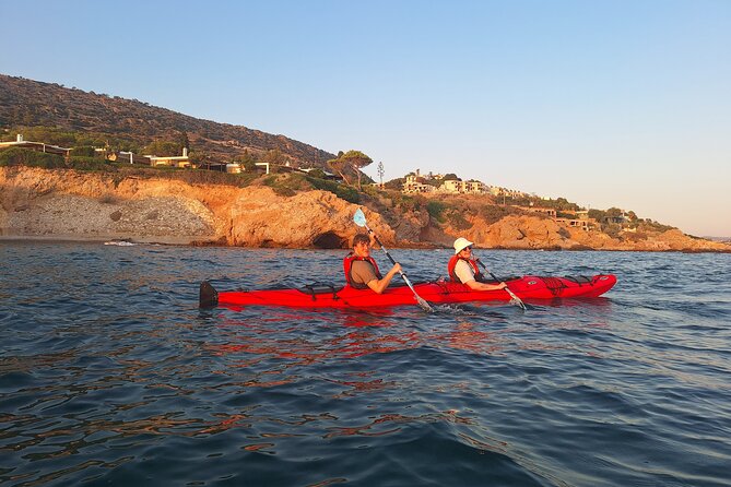 Athens: Kayak and Snorkeling at Caves and Hidden Beaches - What the $108.14 price buys you