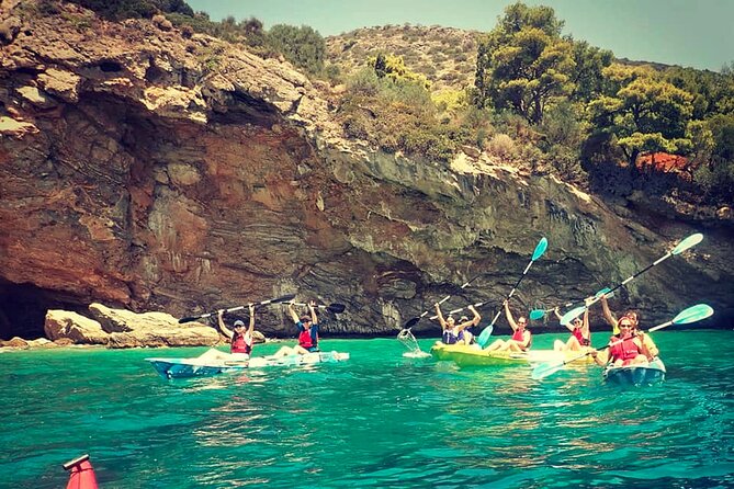 Athens Riviera: Sea Kayak and Snorkeling Adventure with Picnic - Meeting at Nuevo Loca Beach Bar in Anavyssos