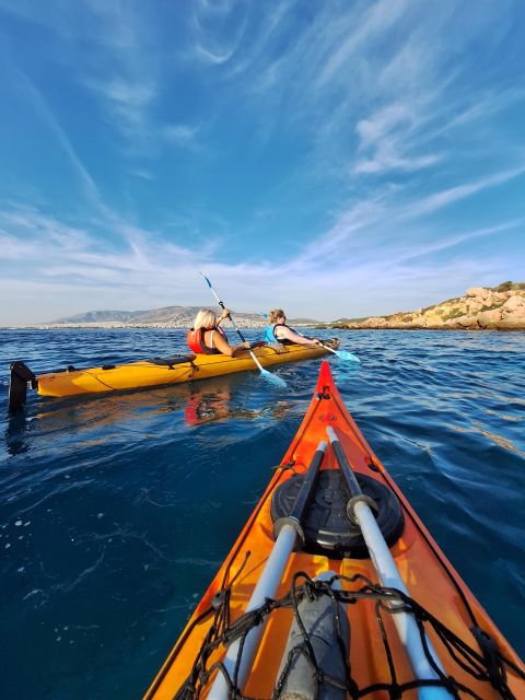 Athens: Sea Kayak Sunset Tour - The first hour on the water