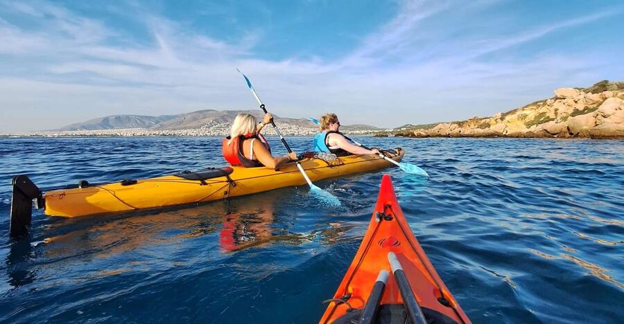 Athens: Sea Kayak Sunset Tour - Getting to Kavouri Beach