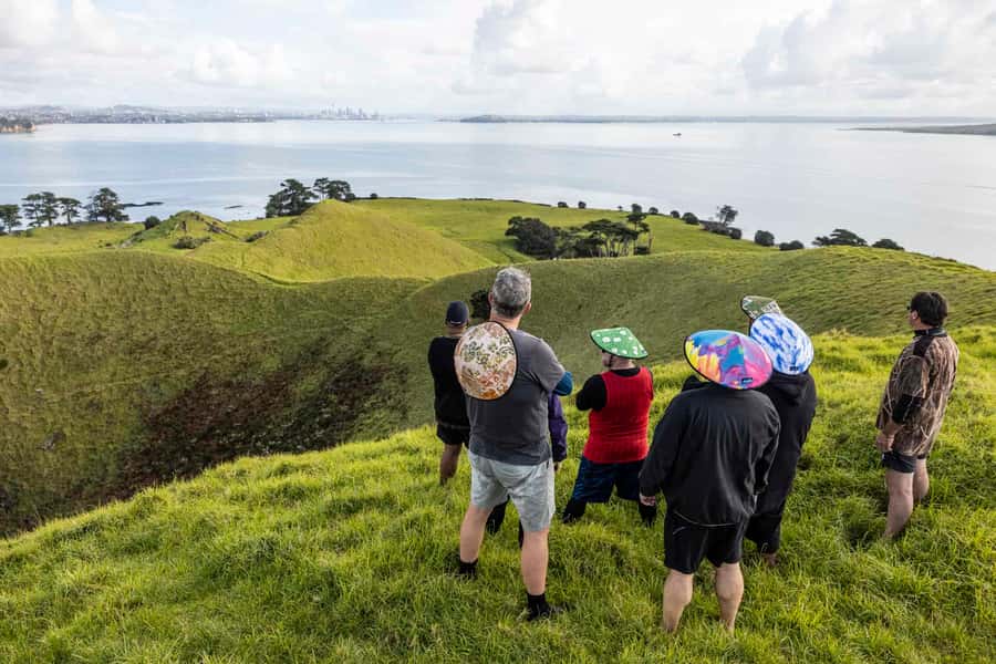 Auckland: Browns Island (Motukorea) Sea Kayak Tour - Reaching Browns Island and walking the volcanic cone