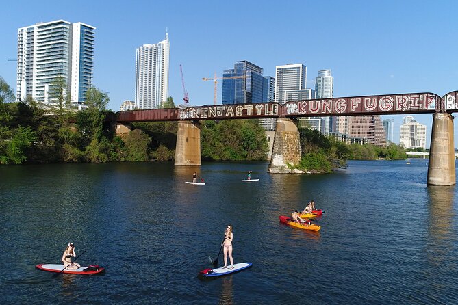 Austin Skyline Kayak Tour - Austin City Hall and the downtown skyline