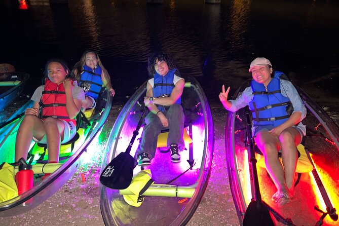 Austin Texas Night Clear Kayaking Glow Tour - Launching from 30 East Ave