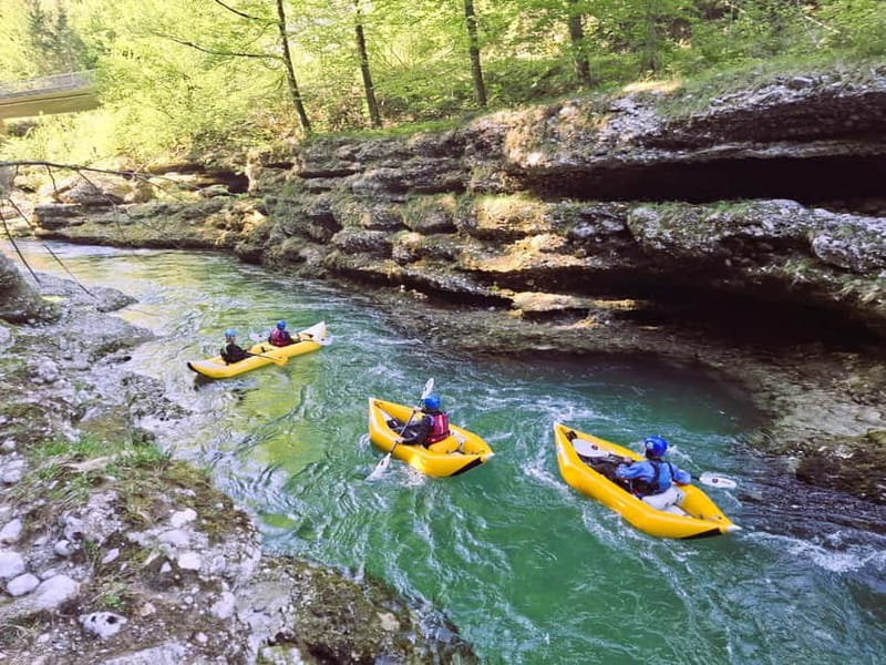 Austria, Salza river "Double Ducky" kayak adventure - Meeting at Saggraben and getting ready
