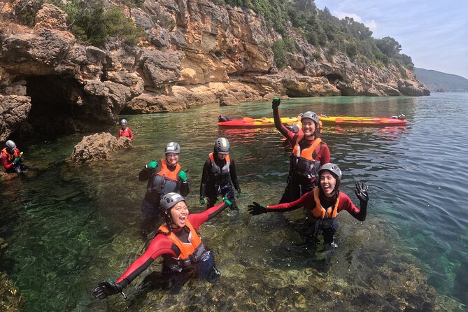 Award Winner Premium Kayak and Coasteering Adventure with Lunch - Lapa de Santa Margarida and the cave coast