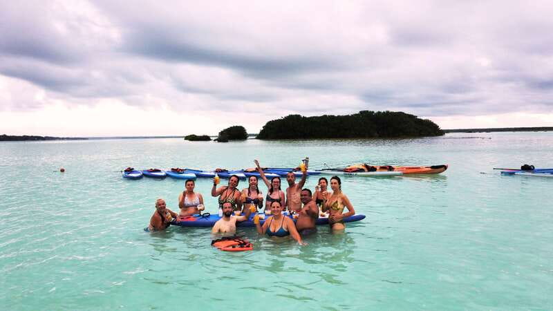 Bacalar: Sunrise Paddleboard Tour with Floating Picnic - Quick points to know