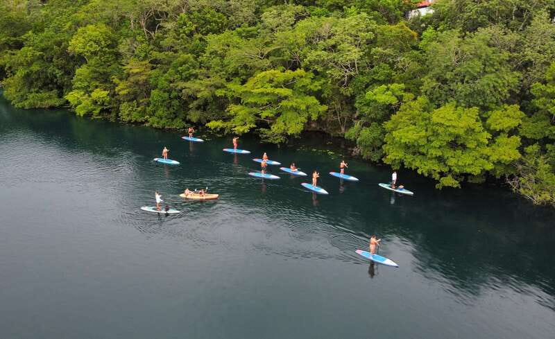 Bacalar: Sunrise Paddleboard Tour with Floating Picnic - Why sunrise is the right time for Bacalar Lagoon
