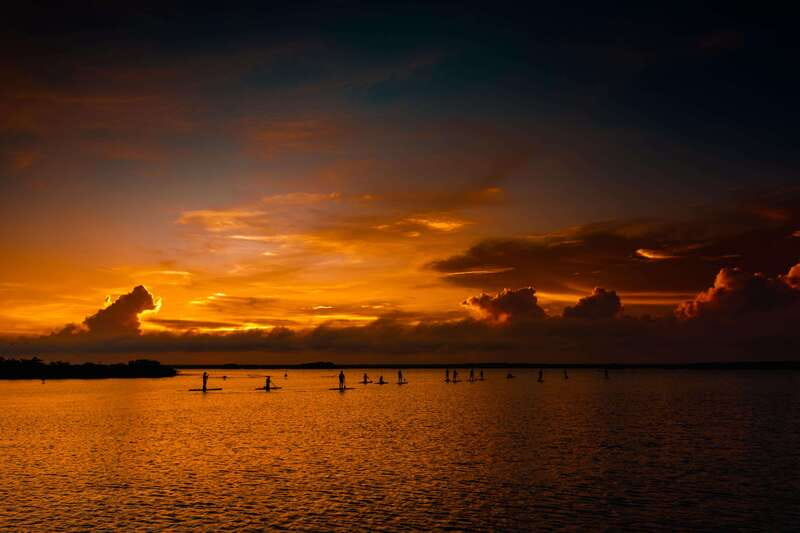 Bacalar: Sunrise Paddleboard Tour with Floating Picnic - Cenote Negro, Cocalitos, and swimming
