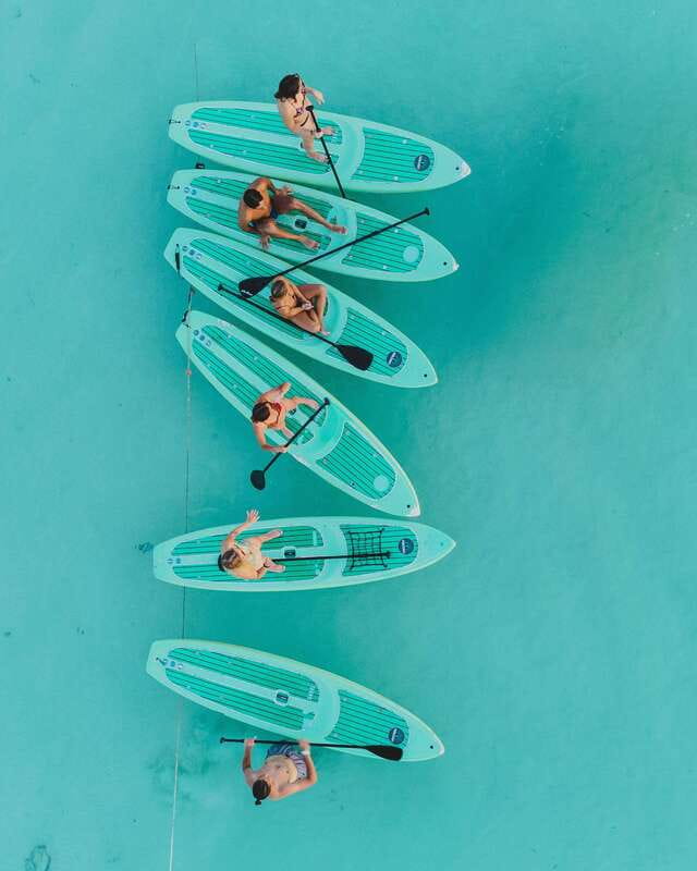 Bacalar Sunrise Stand Up Paddleboard Tour with Breakfast - Paddling toward two natural sanctuaries