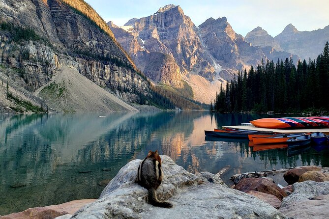 Banff/Canmore Moraine Lake & Lake Louise– Hike, Canoe or Sightsee - Who will enjoy this most