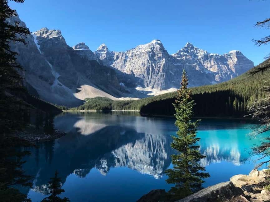 Banff/Canmore Moraine Lake & Lake Louise-Hike/Canoe/Sightsee - Moraine Lake with either 90 minutes or three hours