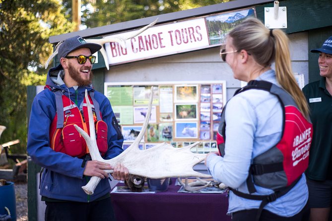 Banff National Park Big Canoe Tour - Weather, comfort, and what to bring