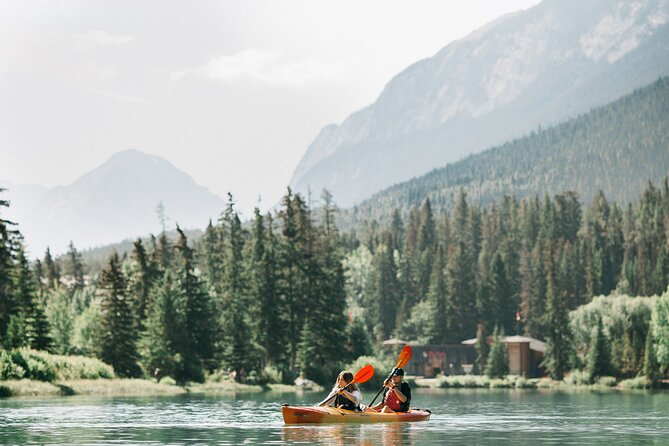 Banff National Park- Double Kayak Experience - Paddling the Bow River