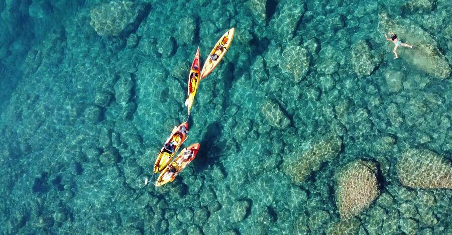 Barcelona: Costa Brava Kayak, Snorkel & Cliff Jump & Lunch - Two hours along the Camino de Ronda