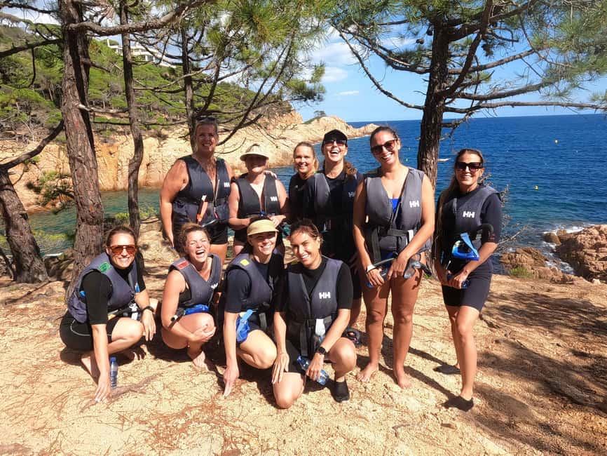 Barcelona: Costa Brava Kayaking & Snorkeling Tour with Lunch - Picnic lunch on the beach