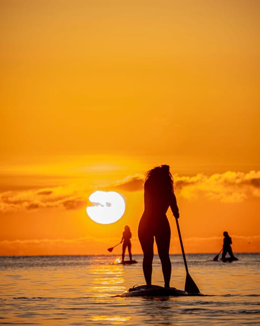 BARCELONA PADDLE SURF SUNRISE+BREAKFAST+PHOTOSVIDEOS4K+GUIDE - Starting before sunrise at Barceloneta Beach