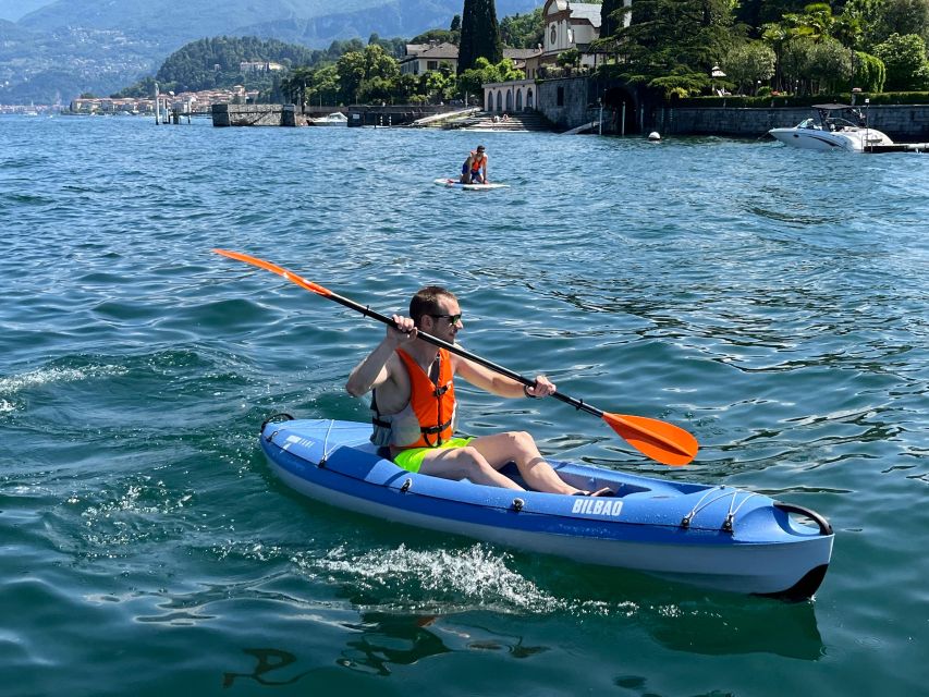 Bellagio Lake Como: Kayak Rental - Key points to know before paddling