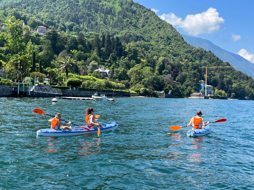 Bellagio Lake Como: Kayak Rental - Heading north toward Villa Melzi