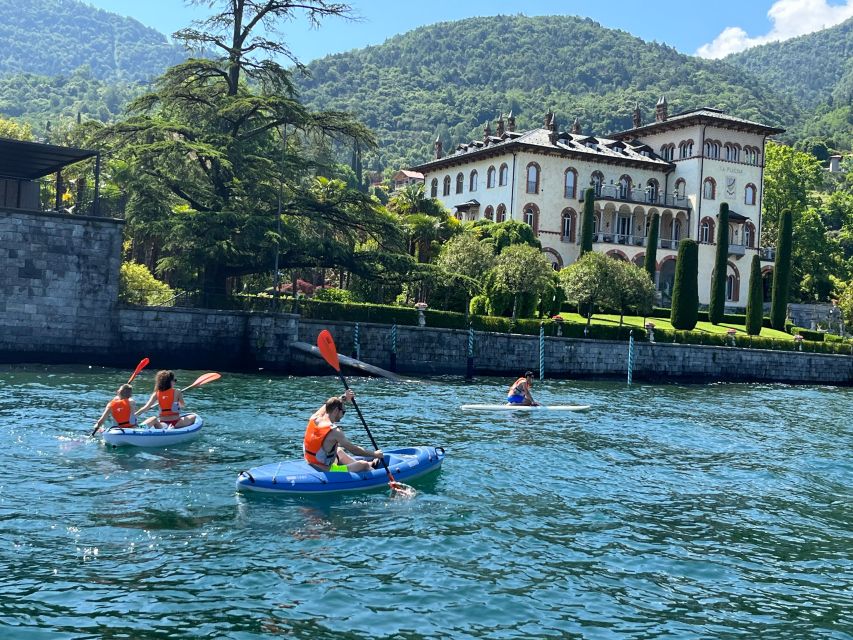 Bellagio Lake Como: Kayak Rental - Heading south past private villas