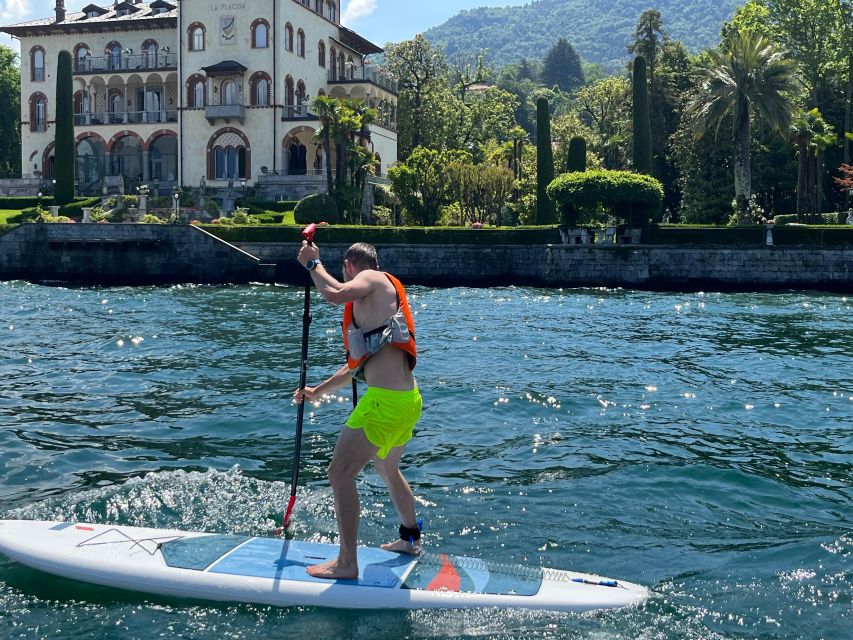 Bellagio Lake Como: Stand up Paddle Rental - South past Villa La Placida and Villa Ada