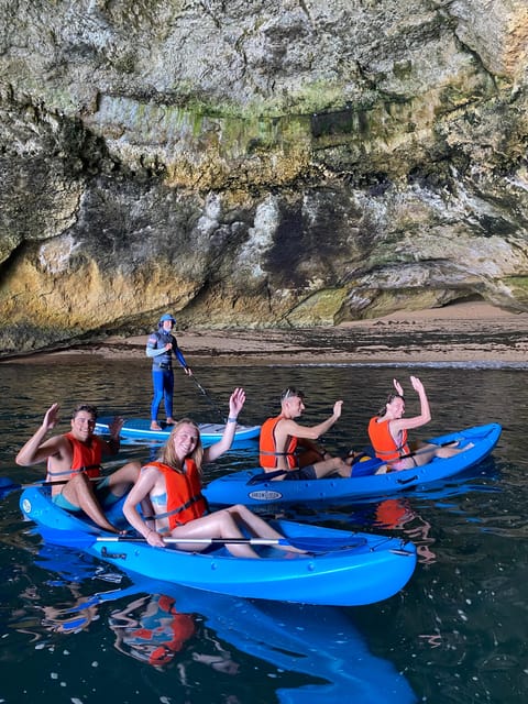 Benagil Beach: Secrets of the Sea Benagil Caves Kayaking - The Praia da Marinha photo stop