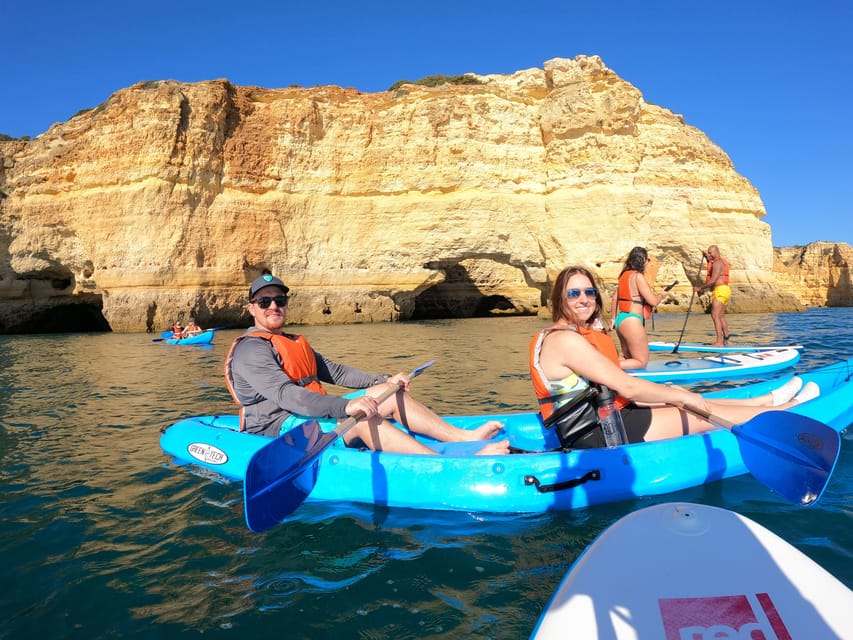 Benagil Beach: Secrets of the Sea Benagil Caves Kayaking - Returning to Benagil Beach