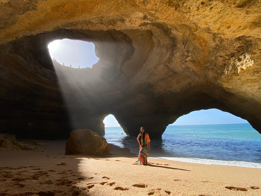 Benagil Beach: Secrets of the Sea Benagil Caves Kayaking - Starting at Benagil Beach with Bruno or Ana