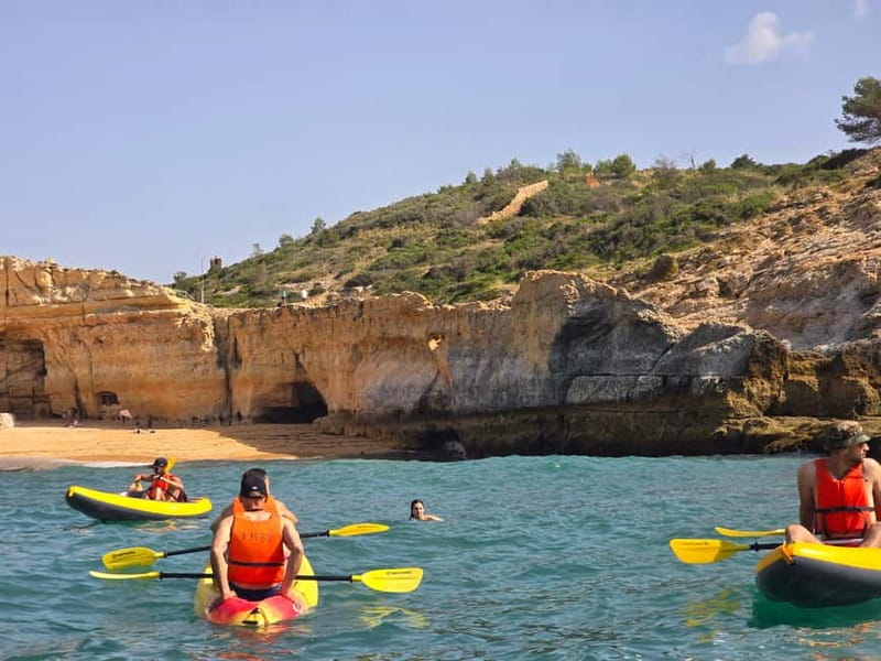 Benagil: Benagil Caves Guided Kayak Tour - What the Benagil kayak outing is really like