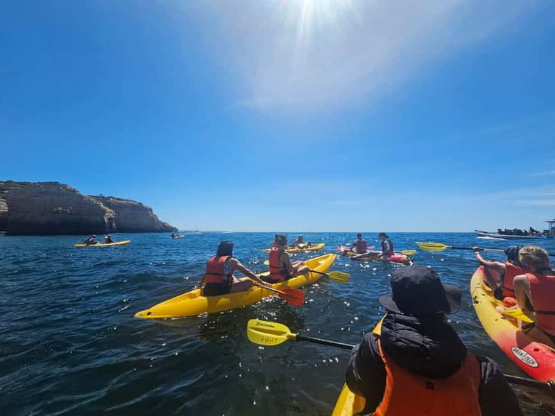 Benagil: Benagil Caves Guided Kayak Tour - Inside the Algar de Benagil