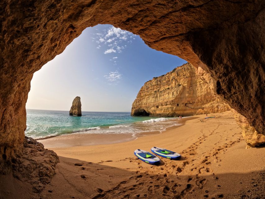 Benagil: Benagil Caves Guided Kayak Tour with Free 4K Photos - Marinha Beach and the final viewpoint