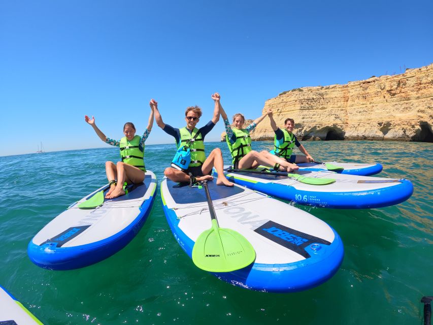 Benagil: Benagil Caves Guided Kayak Tour with Free 4K Photos - What is included for the $44 price