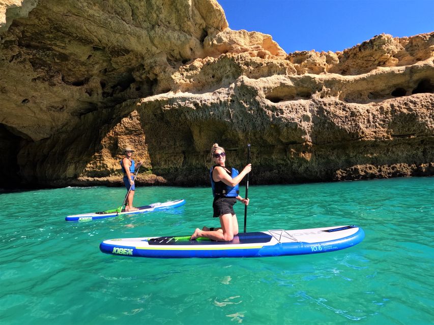 Benagil: Benagil Caves Guided Kayak Tour with Free 4K Photos - The smaller caves before Benagil