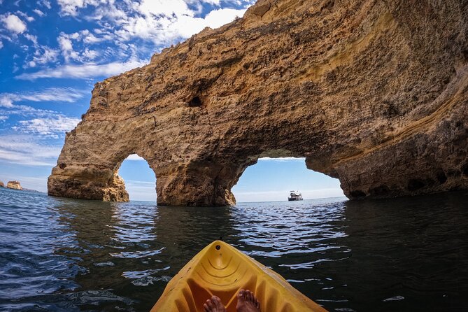 Benagil: Caves, Beaches, and Secret Spots Guided Kayak Tour - Smaller caves and the secret stop