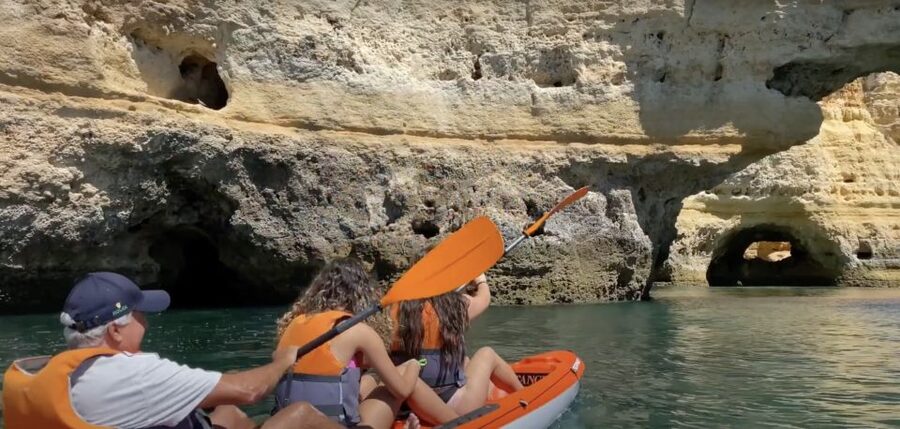 Benagil: Caves, Coves & Secret Beaches Guided Kayaking Tour - Why the early tour is worth it