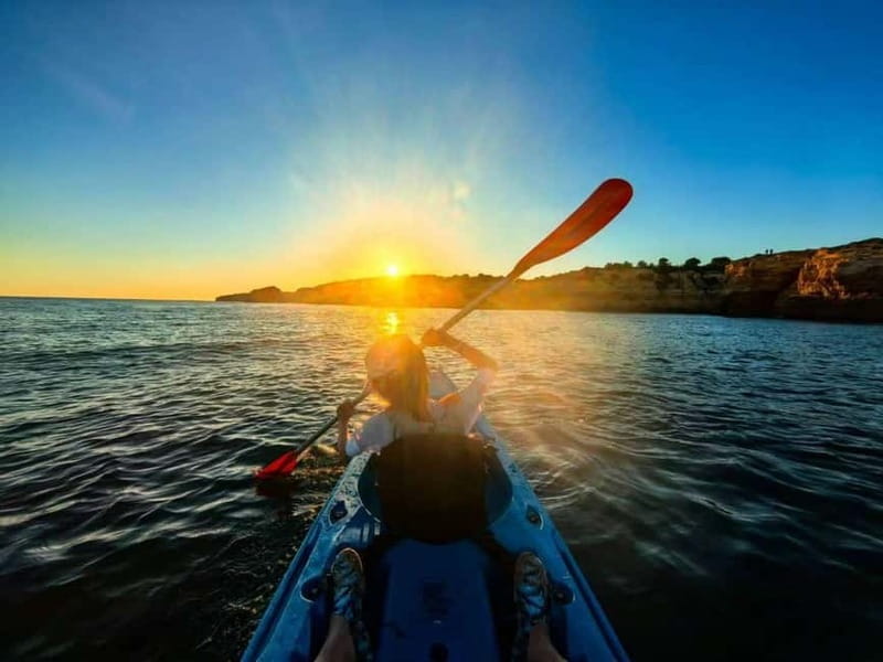 Benagil: Guided Sunrise Kayak Tour with Licensed Guide - Why sunrise changes the Benagil experience