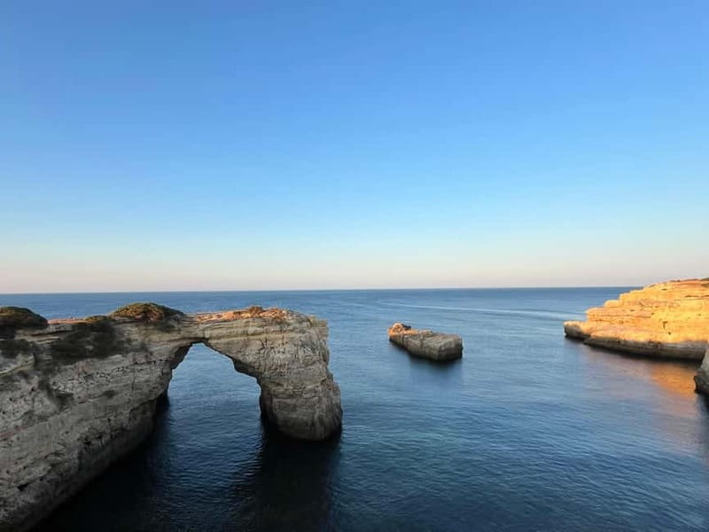 Benagil: Guided Sunrise Kayak Tour with Licensed Guide - The coastal stops before Benagil
