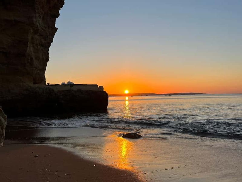 Benagil: Guided Sunrise Kayak Tour with Licensed Guide - Paddling along the Algarve cliffs