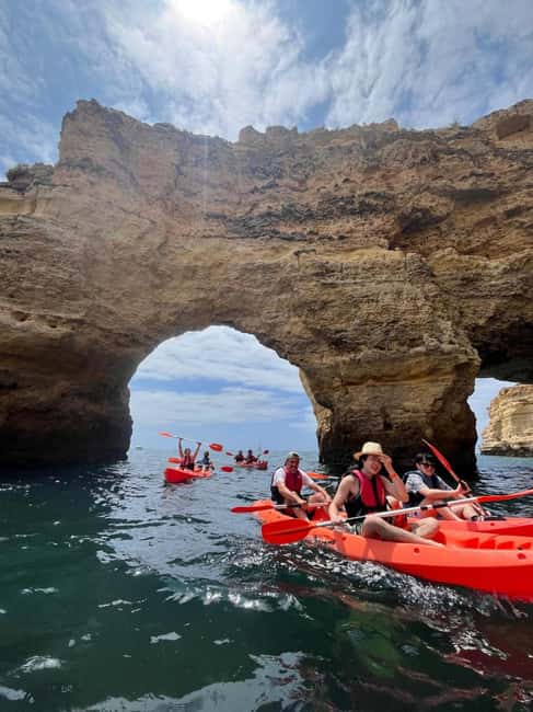 Benagil: Kayak Adventure - Starting at Estrada de Benagil