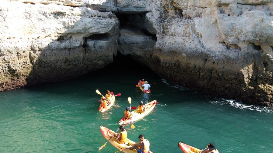 Benagil: Kayaking Adventure in Benagil Caves & Marinha Beach - Who should book this kayak tour?